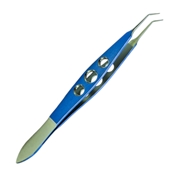 McPherson Tying Forceps, Titanium, 18mm Straight Shafts, 5mm Tying Platforms, Three Hole Handle, Overall Length 4-1/8" (105mm) 