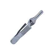 Precision Serrefine, Polished Finish, 10mm Serrated Jaws, And Overall Length Of 1 3/8" (35mm) 