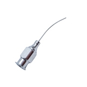 Precision Style Fukasaku Anesthesia 24 Gauge Cannula Gentle Curve Open End 