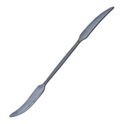 Putti Bone Rasp, Double Ended, Flat Blade Curved Up, Flat Blade Curved Sideways, Overall Length 11 (279mm) 