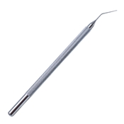 Reversed Sinskey Iris And IOL Hook, Round Handle With Polished Finish, 0.2mm Reverse Hook With 12mm Bend To Tip  For DSAEK 