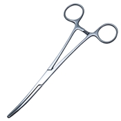 Rochester Pean Hemostatic Forcep Curved  Overall Length 7 1/4" (184mm) 