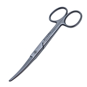 Scissors, Blunt/Blunt, Curved, 11.5cm 