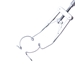 Slade Adjustable Lasik Wire Speculum Nasal Approach, Designed To Accomodate The Suction Ring Of The Microkeratome - 15-2153NAS