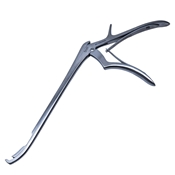 Spurling-Kerrison Foraminotomy Rongeur 8" (203mm) Curved Up 90? With 4mm Tip 