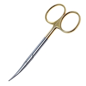 Stevens Tenotomy Scissors Curved Overall Length 4 1/2" (114.3mm) TC 