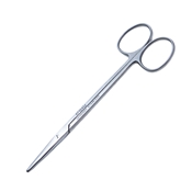 Strabismus Scissors Straight Overall Length 4 1/2" (114mm) 