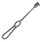 Volkman Retractor With Ring Handle Blunt 4 Prongs 18mm Wide By 