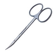 Walton Utitlity Scissors, Curved, Sharp, 4" 