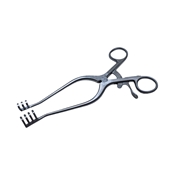 Weitlaner Retractor Blunt Overall Length 8" (20cm) 3 X 4 Prong 