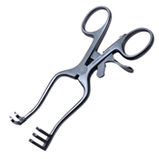 Weitlaner Retractor With Overall Length 4" (102mm) Sharp 2x3 P 