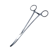 Wertheim Forceps Curved 1x2 22cm 