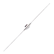 Williams Lacrimal Probe, Size 00/0, Malleable Sterling Silver, Overall Length 5-5/8" (142mm) 