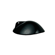 Eye Shield, X-Small, Black Plastic, Bilateral, Autoclavable, With Handle (23.5mm x 21.5mm) 