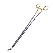 Z-Hysterectomy Forceps 14" (360mmm) Angled, Flared Shanks 