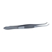 Curved Dressing Forceps With Serrations, Serrated Handle With Polished Finish, Gently Curved Heavy Tips, And Overall Length Of 4" (100mm) - 5-2521